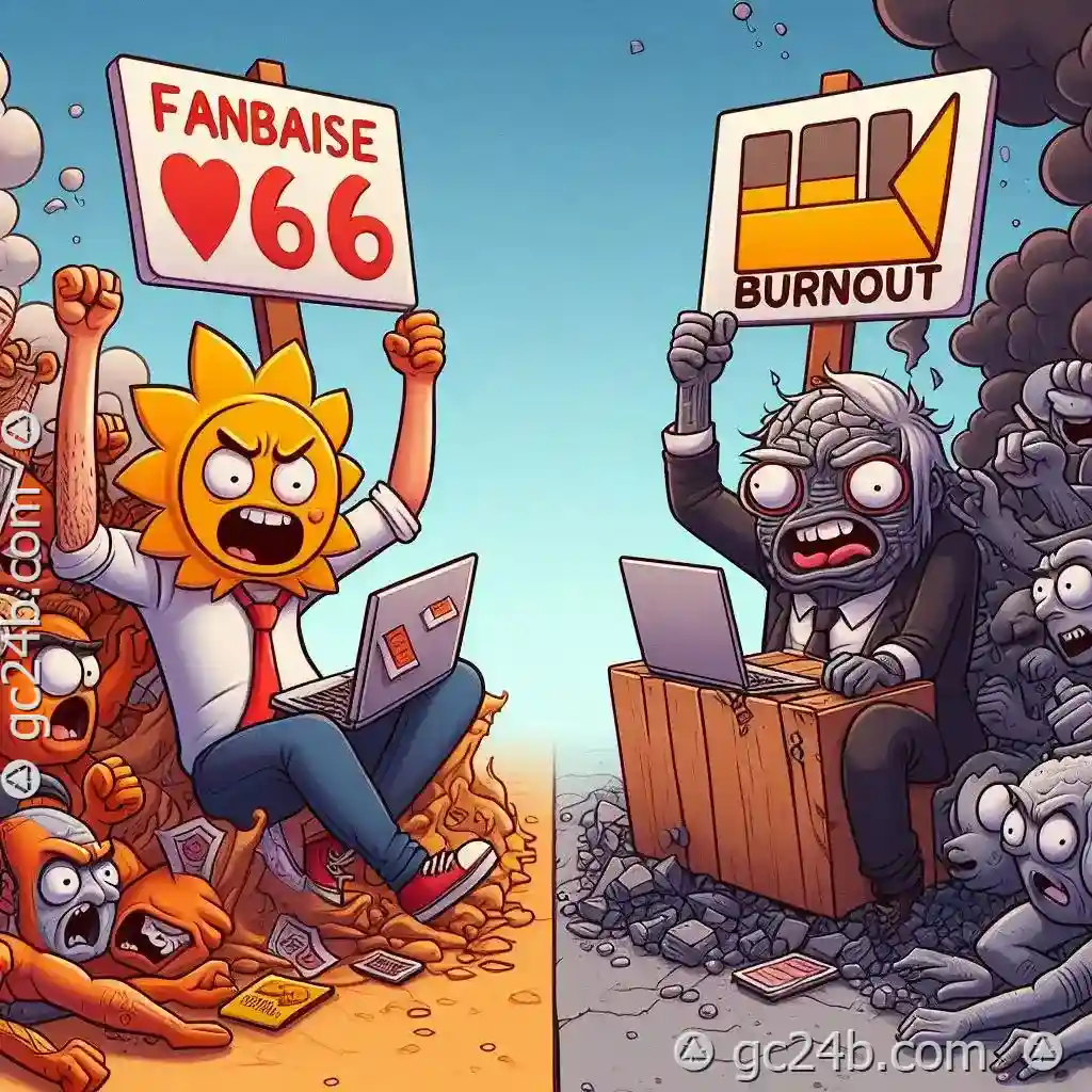 Fanbase Frustration vs. Dev Burnout