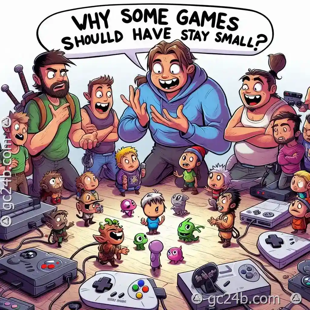 Why Some Games Should Have Stayed Small
