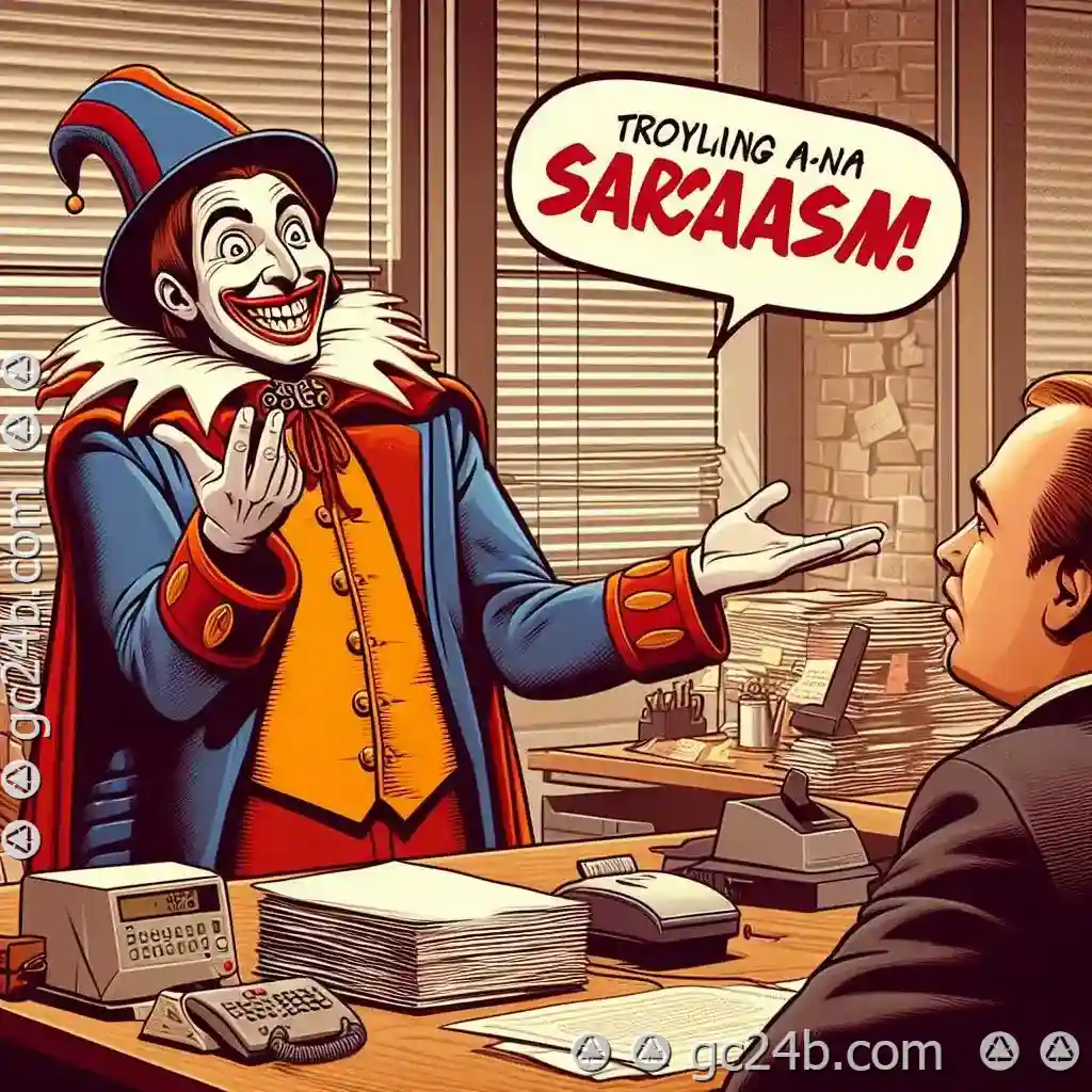 The Fine Line Between Trolling and Sarcasm