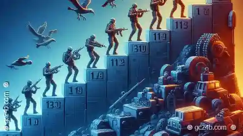 The Evolution of Game Difficulty
