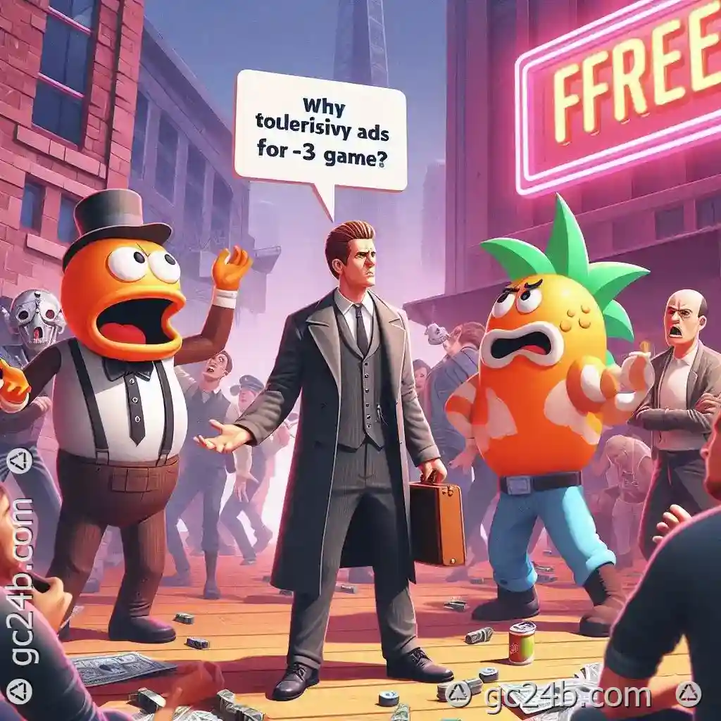 Why do players tolerate intrusive ads for -free- games?