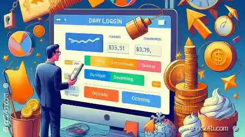 How do daily login rewards create compulsive habits?
