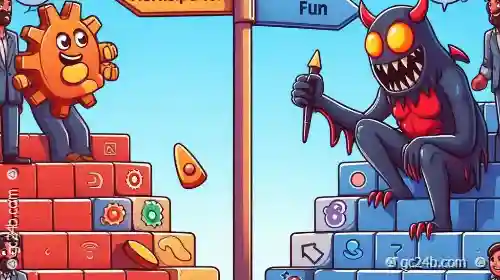 How much development time is spent on monetization vs. fun?