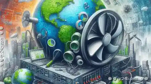 The Environmental Cost of Keeping Servers Running 24/7