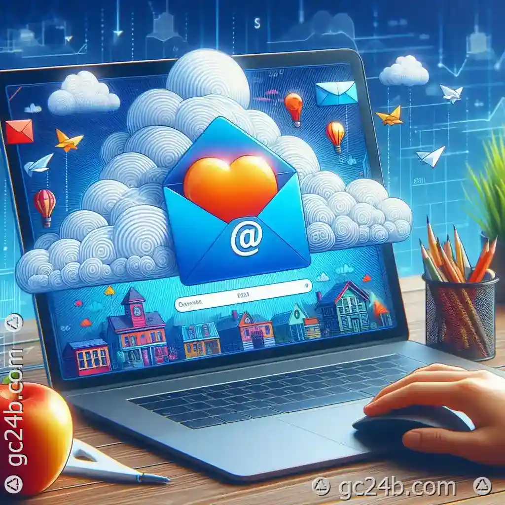 How do I set up iCloud email on a Windows PC?