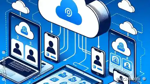 How do I manage iCloud contacts on multiple Apple devices?