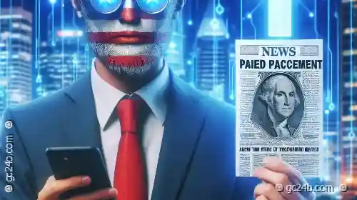 News app includes paid placement articles - why isn't this transparent?