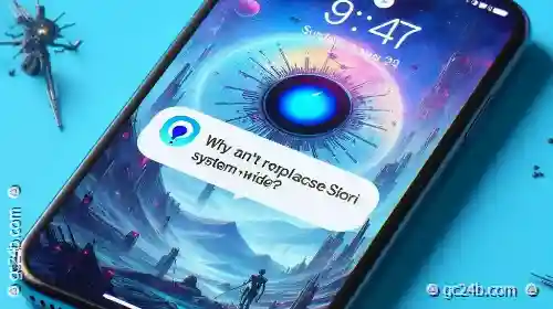Why can't I replace Siri with another assistant system-wide?