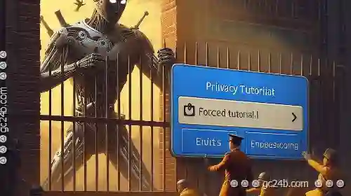 The Forced Tutorial of Privacy Settings